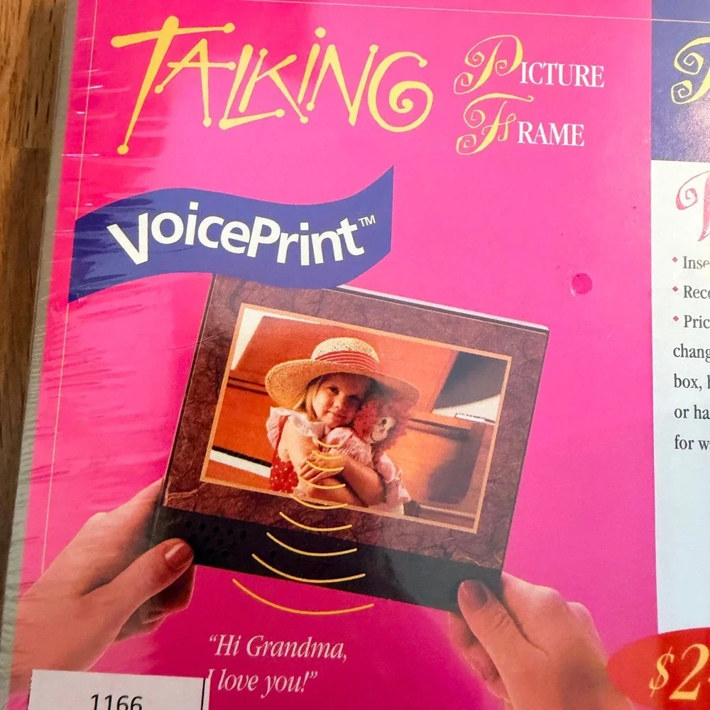 VoicePrint‎ Talking Photo Frame Personal Message Recordable 4x6 Photo